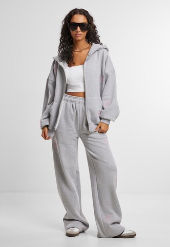 Felicious Sweat jacket 'Initial' in Grey