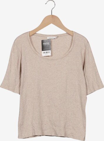 hessnatur Top & Shirt in L in Beige: front