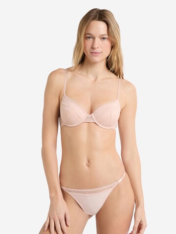 ETAM T-shirt Bra 'Plume' in Pink