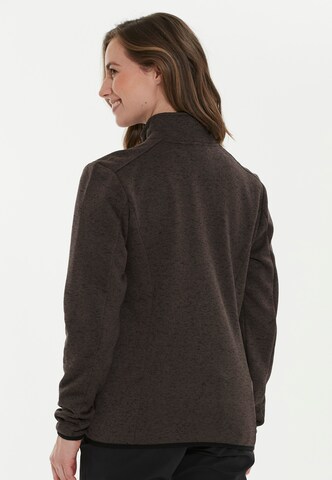 Whistler Athletic Fleece Jacket 'Maleo' in Brown