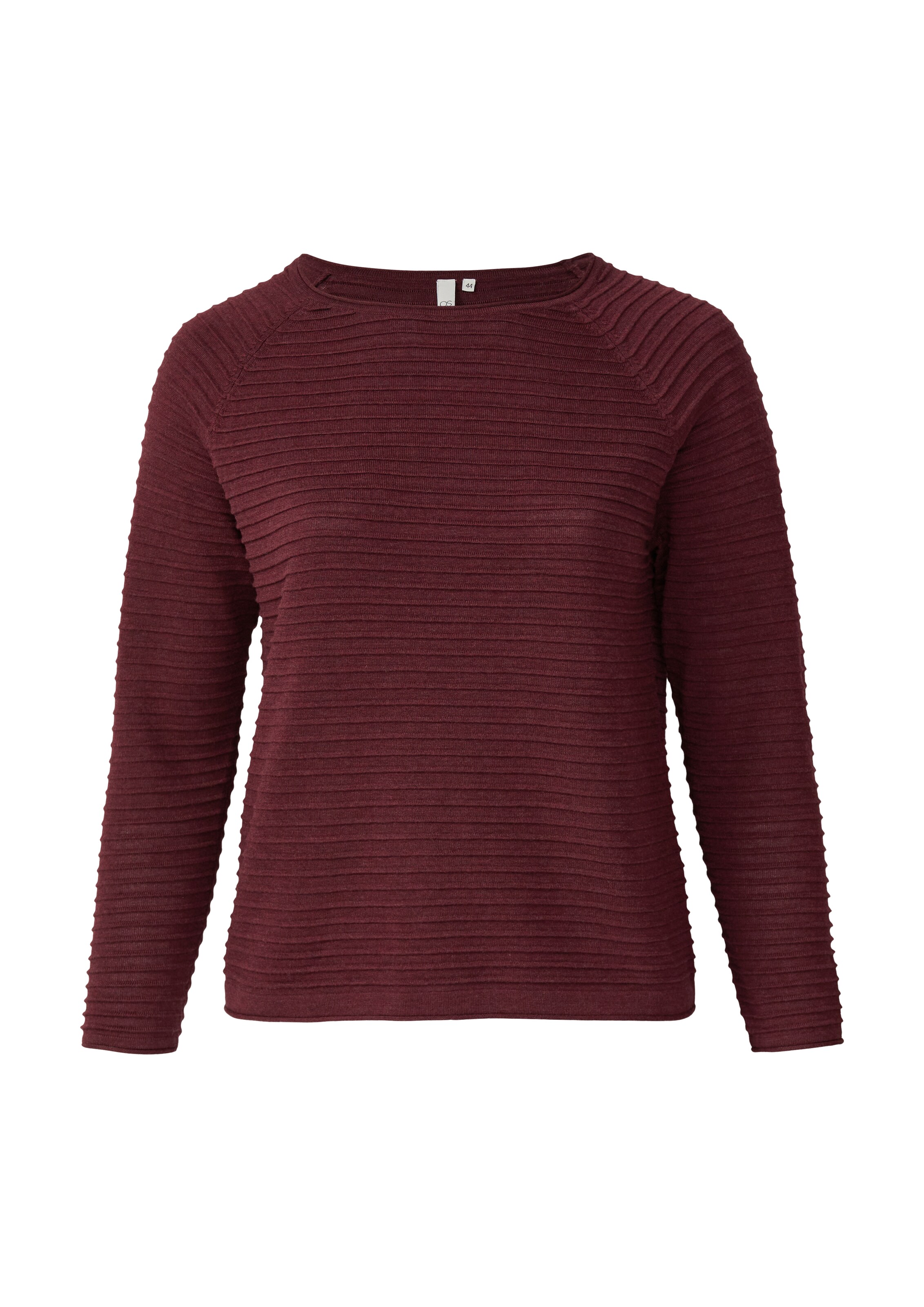 Pull-over QS en rouge : devant
