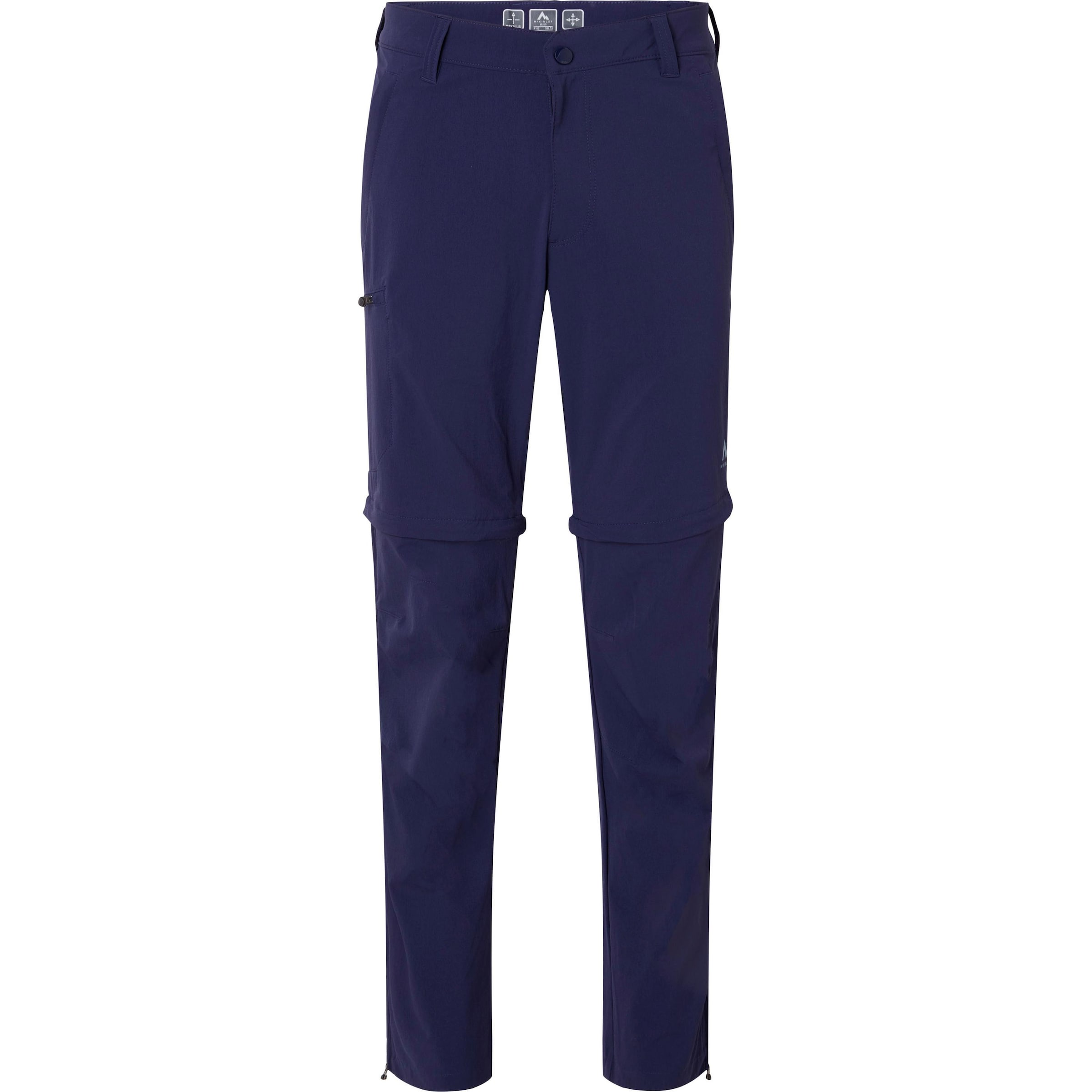 MCKINLEY Regular Outdoor Pants 'Malloy II' in Blue: front