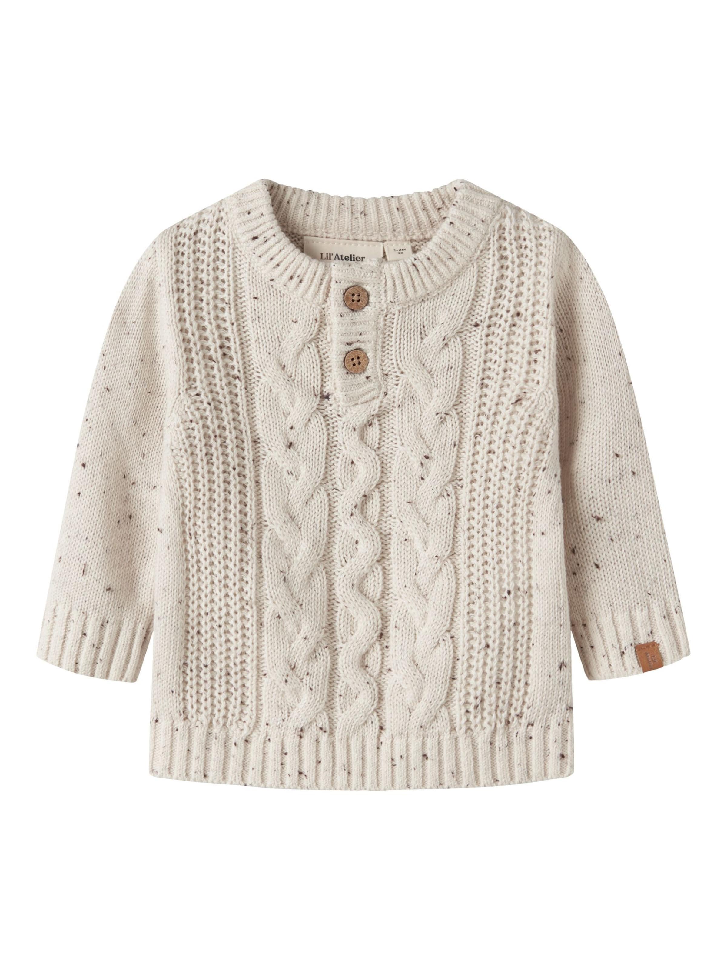 Lil'Atelier - Jersey en beige: frente