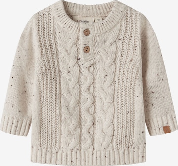 Pull-over Lil'Atelier en beige : devant