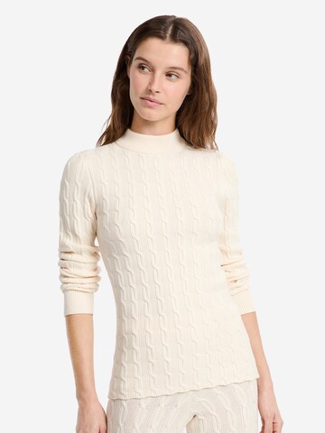 ETAM Schlafshirt in Beige: Vorderseite