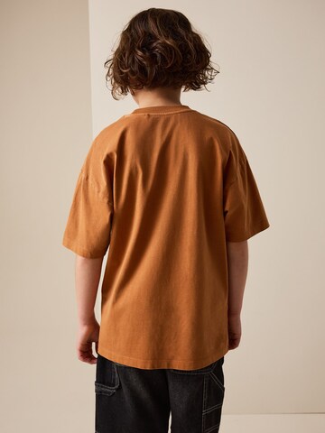 T-Shirt Next en marron