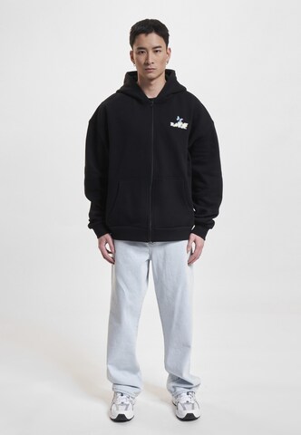 Just Rhyse Sweat jacket 'Glow' in Black