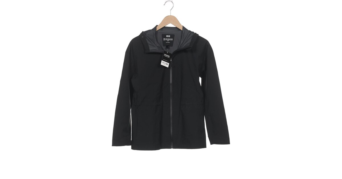 UNIQLO Jacket Coat in S in Black ABOUT YOU