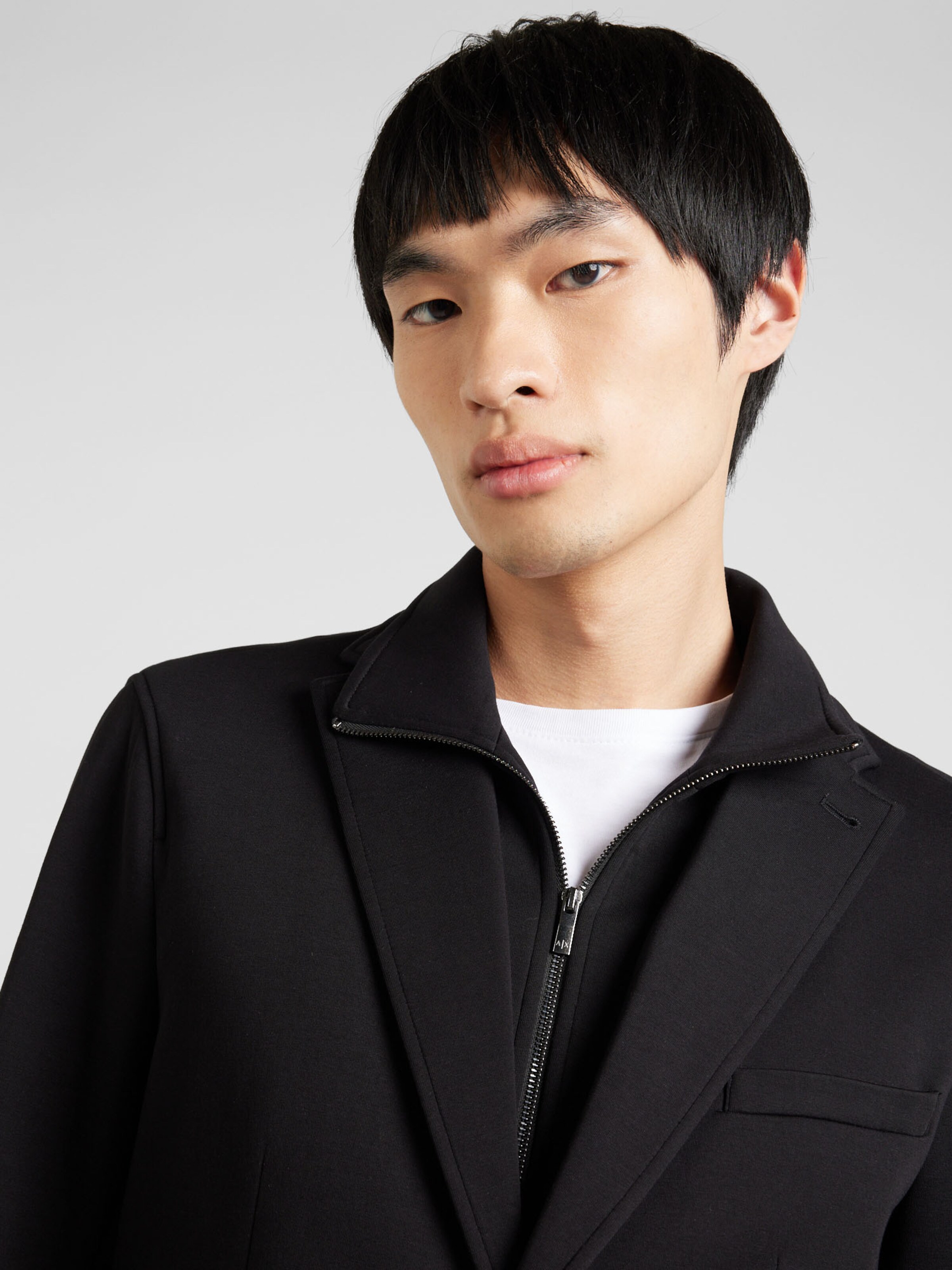 ARMANI EXCHANGE Regular fit Blazer GIACCA in Black ABOUT YOU