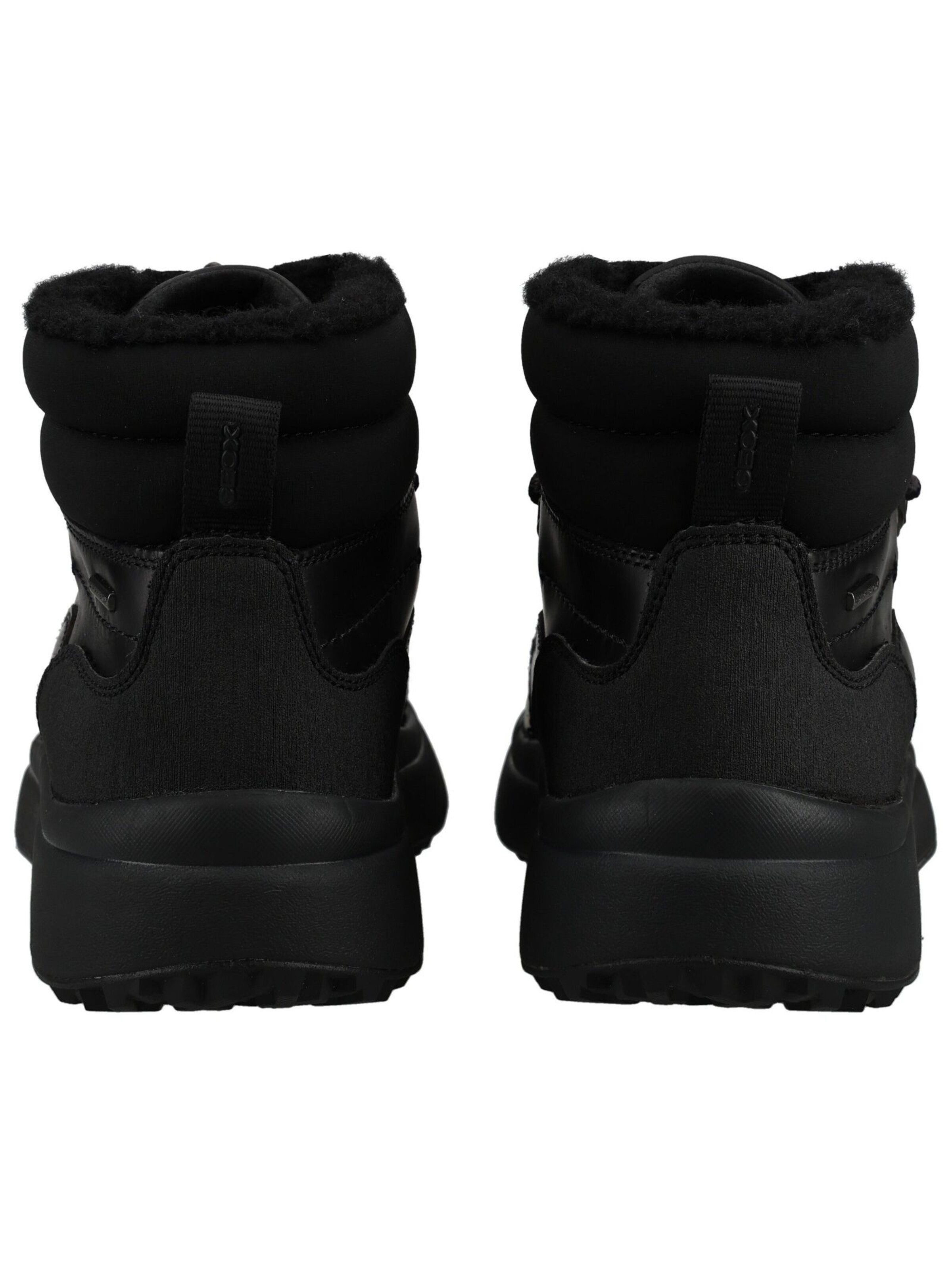 GEOX Schnürboots in Schwarz
