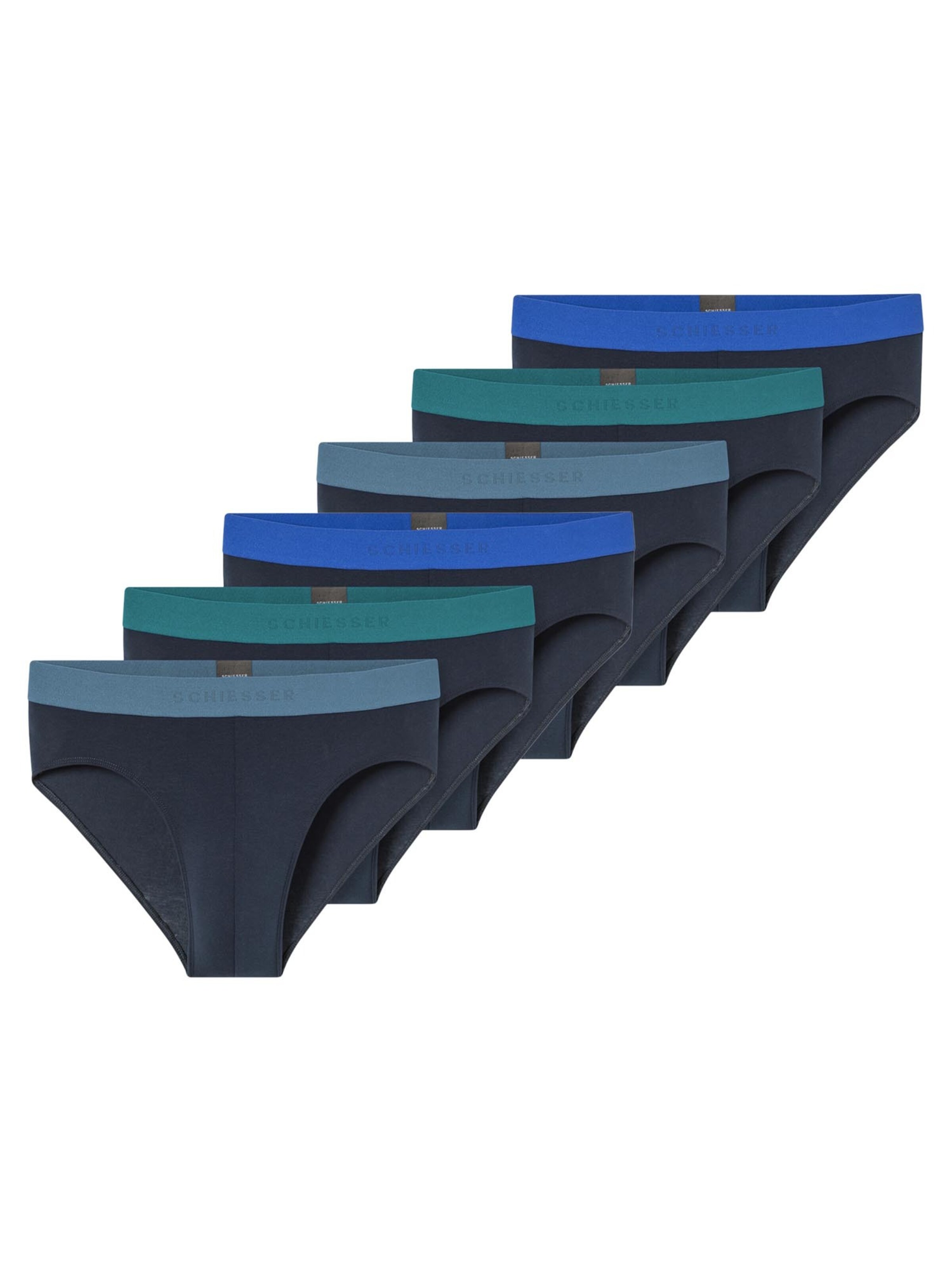 SCHIESSER Slip '95/5 Organic Cotton' in de kleur Donkerblauw, Productweergave