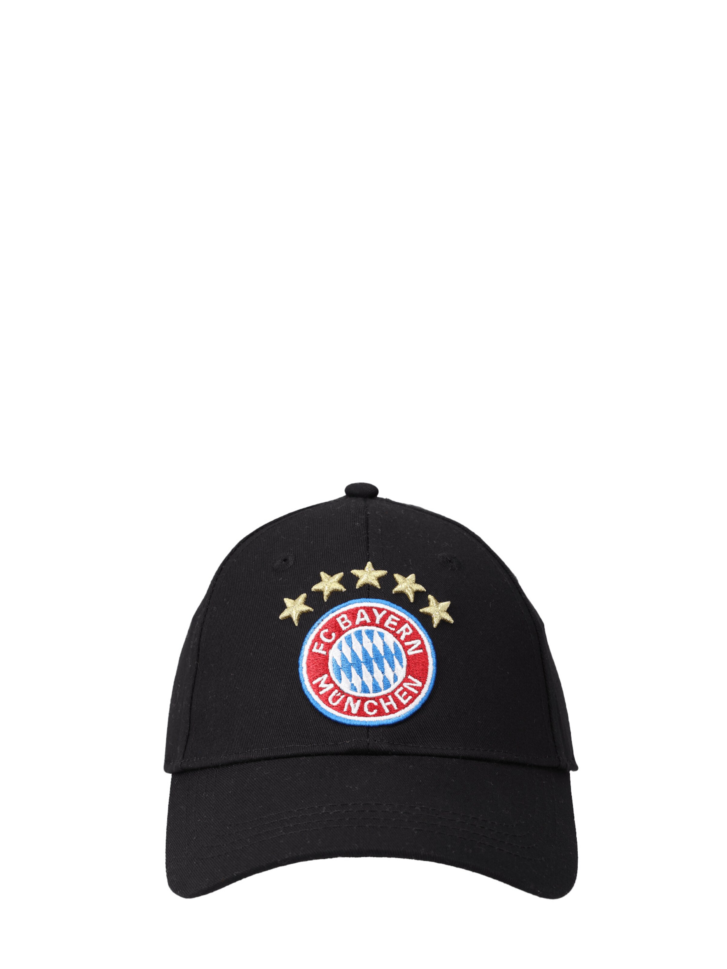 FC BAYERN MÜNCHEN Athletic Hat in Black