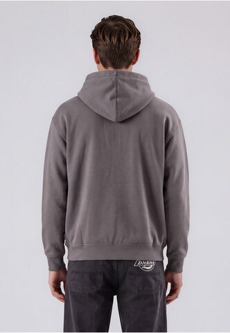 DICKIES Sweat jacket 'Aitkin' in Grey: back