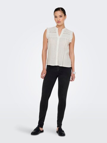 ONLY Blouse 'ONLEVELYN' in Wit