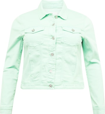 ONLY Carmakoma - Chaqueta de entretiempo 'WESPA' en verde: frente