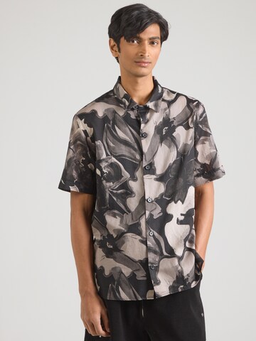 žalia ANTONY MORATO Patogus modelis Marškiniai 'HONOLULU': priekis