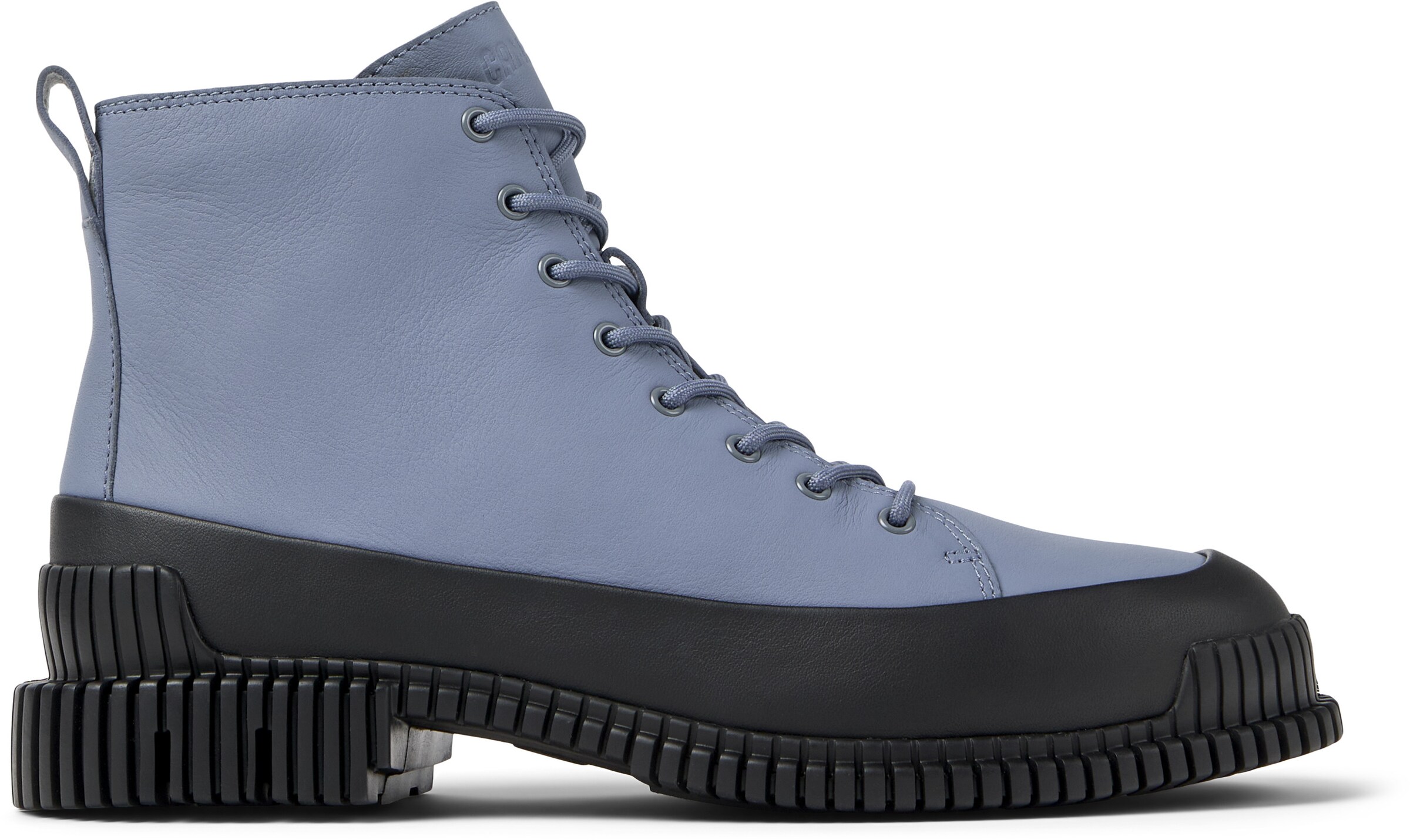 CAMPER Schnürstiefelette 'Pix' in Blau: Vorderseite