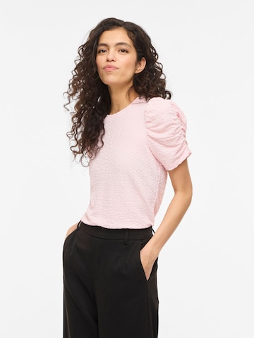 VILA Bluse 'VIAnine' in Pink: Vorderseite