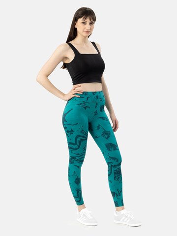 Skinny Leggings 'Leafletic Women`s Long Length Legging' di LEAFLETIC in colori misti: frontale