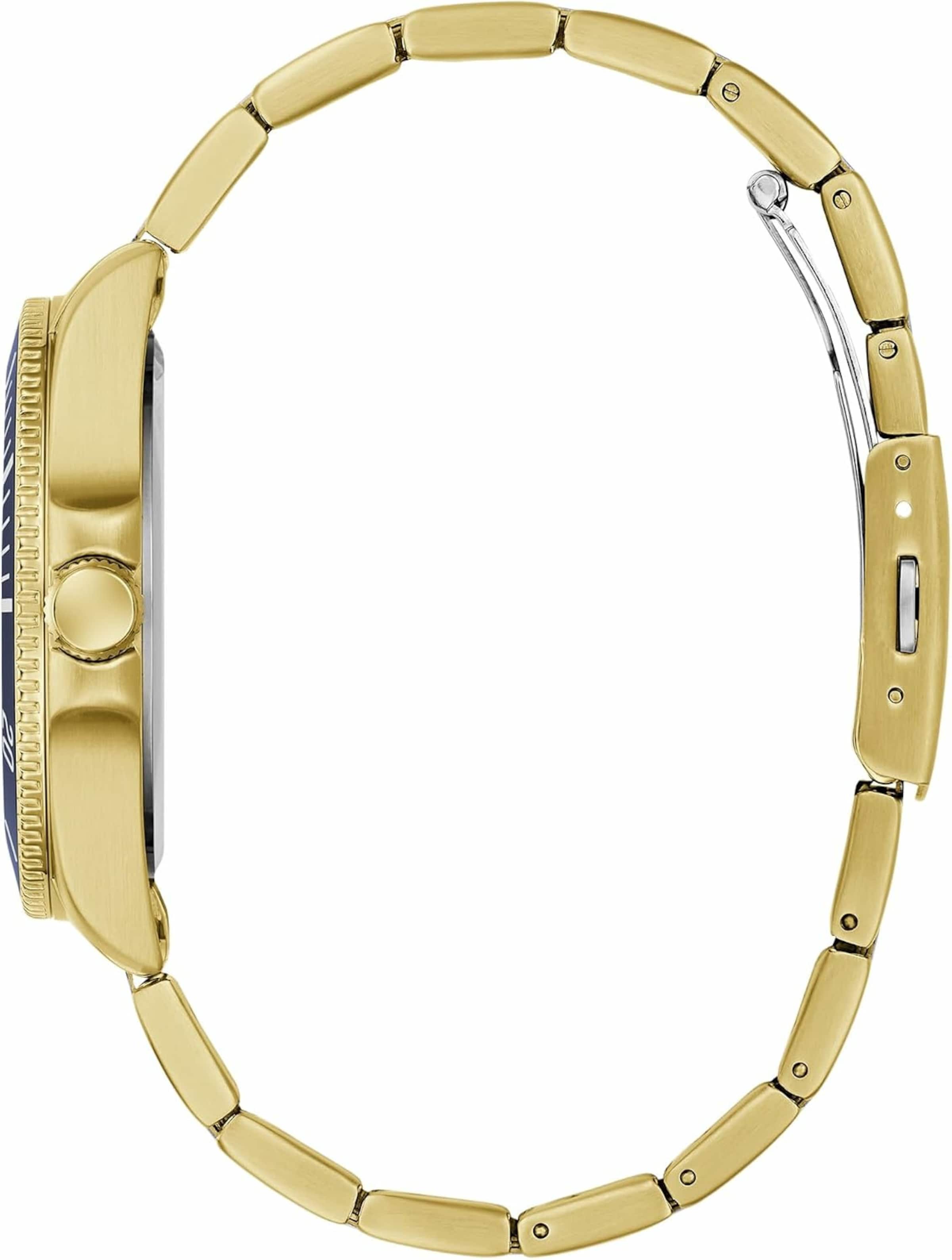 GUESS Analog watch 'Cliff' in Gold