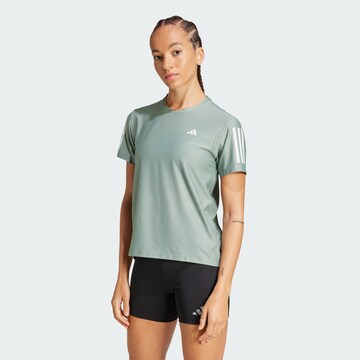 ADIDAS PERFORMANCE Функциональная футболка 'Own The Run' в Зеленый: спереди