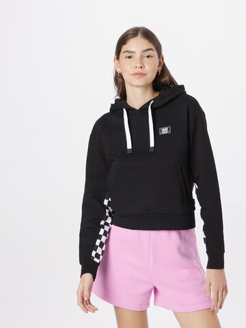 VANS - Sudadera 'BOOM BOOM CHECK IT' en negro: frente