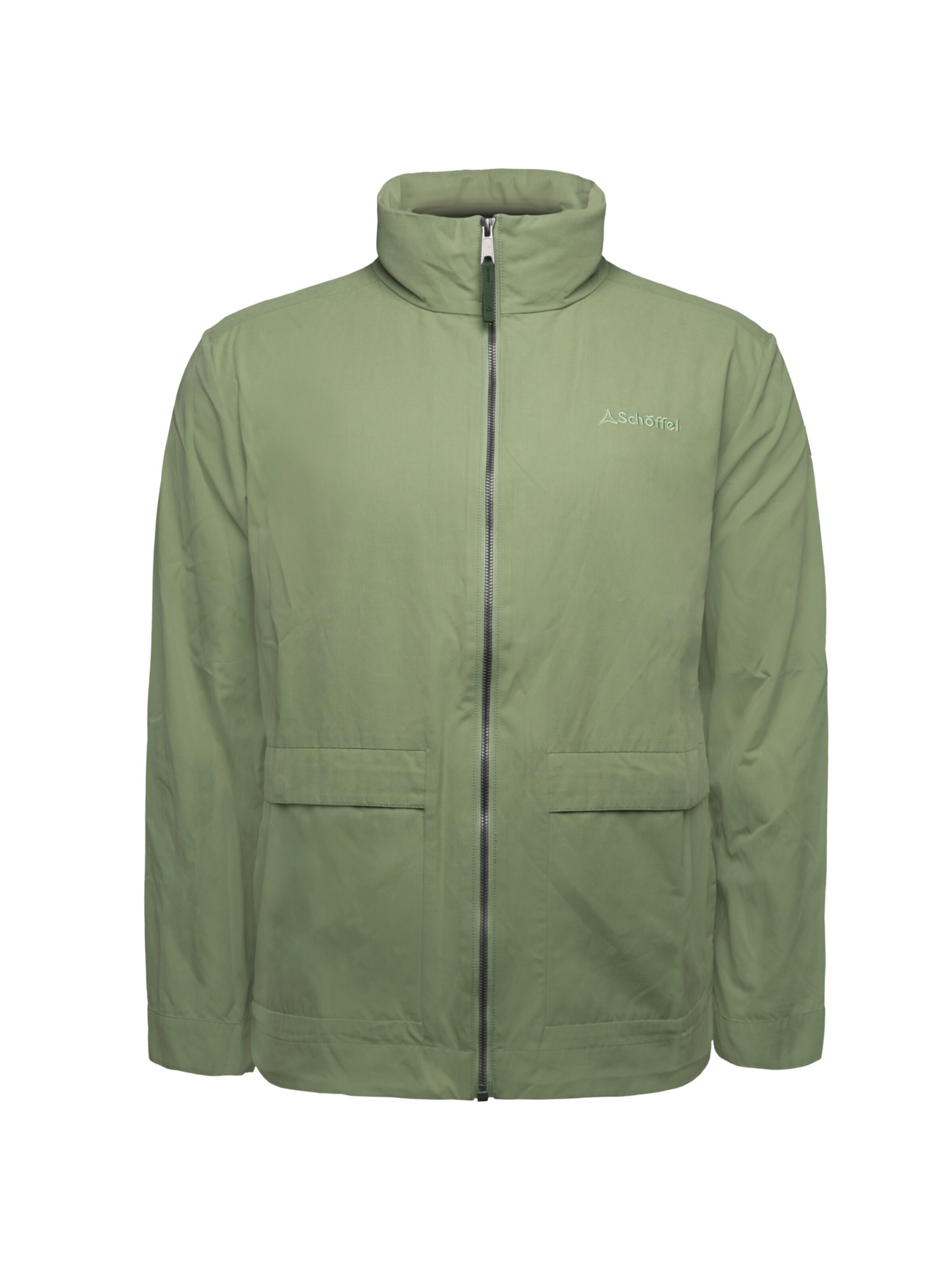 Schöffel Veste outdoor 'Warrington' en vert, Vue avec produit