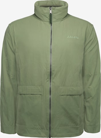 Schöffel Outdoorjacke 'Warrington' in Grün: Vorderseite