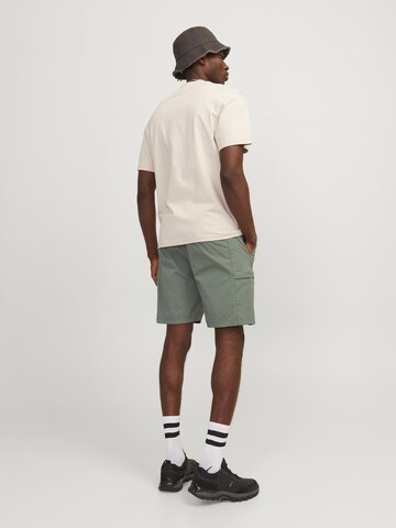 JACK & JONES Regular Trousers in Green
