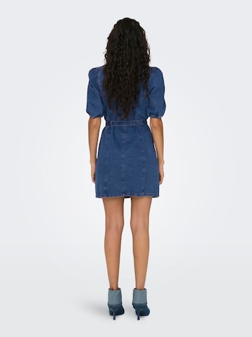ONLY Платье-рубашка 'VIBBE' в Синий