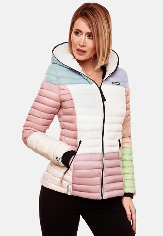 NAVAHOO Between-season jacket 'Multikulti ' in Mixed colours: front