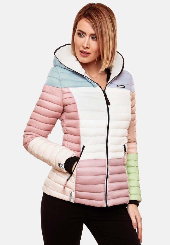 NAVAHOO Between-Season Jacket 'Multikulti ' in Mixed Colors