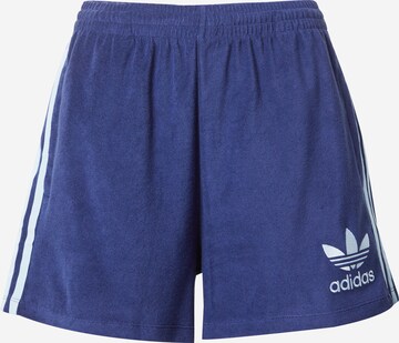 ADIDAS ORIGINALS Voľný strih Nohavice - Modrá: predná strana