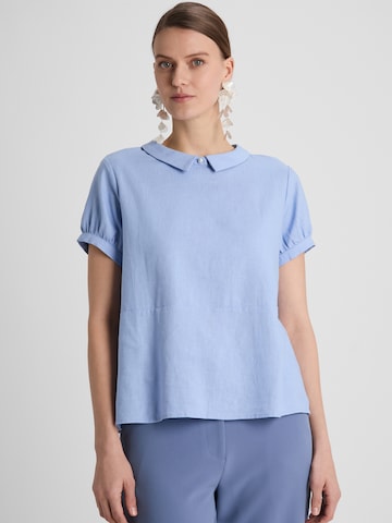 GUIDO MARIA KRETSCHMER FOR BRIDGERTON Bluse 'Daphne' i blå: forside