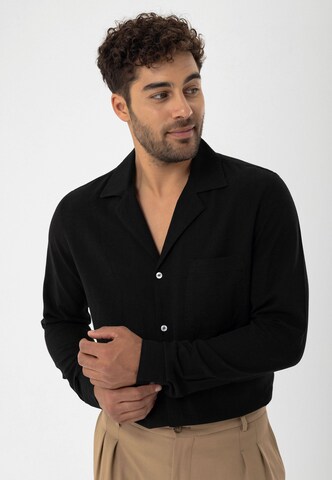 Coupe regular Chemise Dandalo en noir