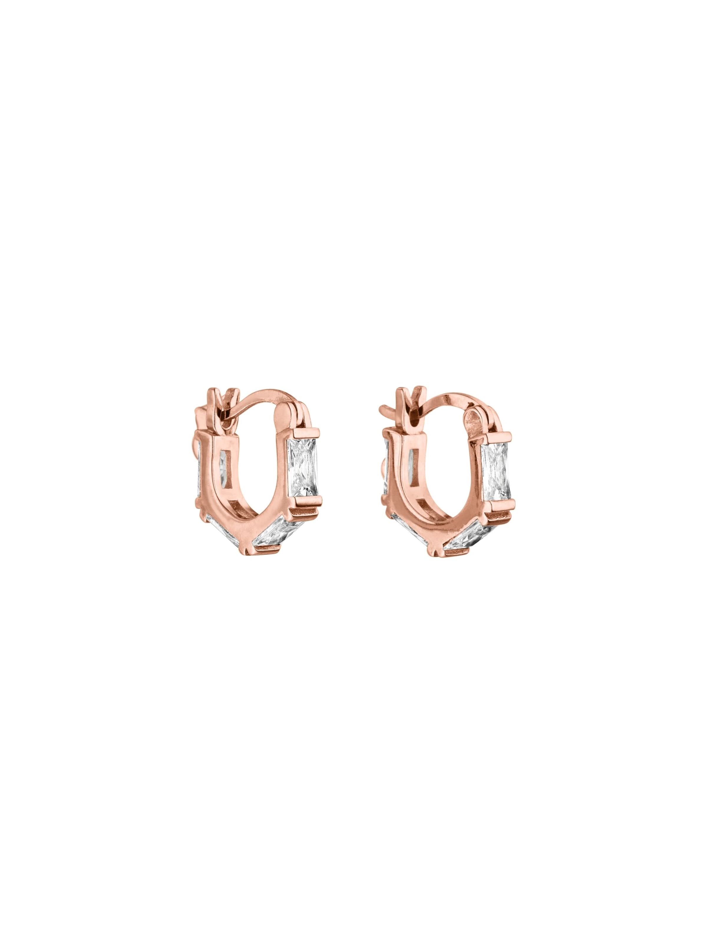 Boucles d'oreilles 'Laula' PURELEI en or : devant