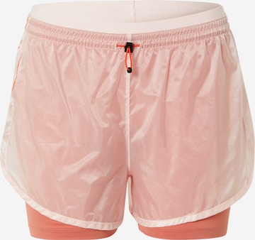 Pantaloni sport 'Clash Tempo Luxe' de la NIKE pe roz: față