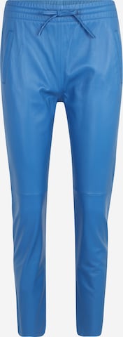 OAKWOOD Slim fit Pants 'GIFT' in Blue: front