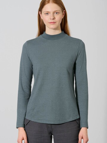 HempAge Shirt ' Dezentes ' in Grau: Vorderseite