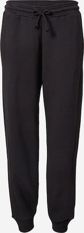 ADIDAS SPORTSWEAR Tapered Sports trousers 'All Szn Fleece' in Black: front