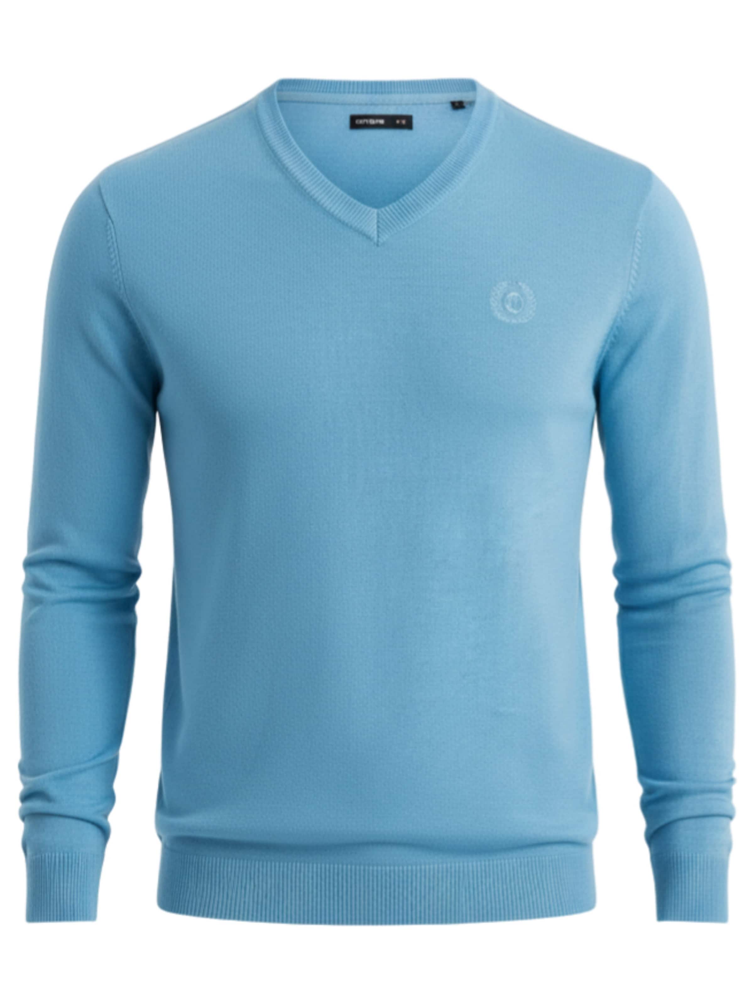 Ombre Trui in Blauw: voorkant