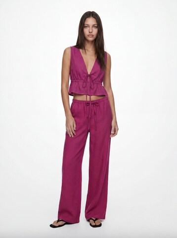 Loosefit Pantaloni di MAKARIĆ in rosso