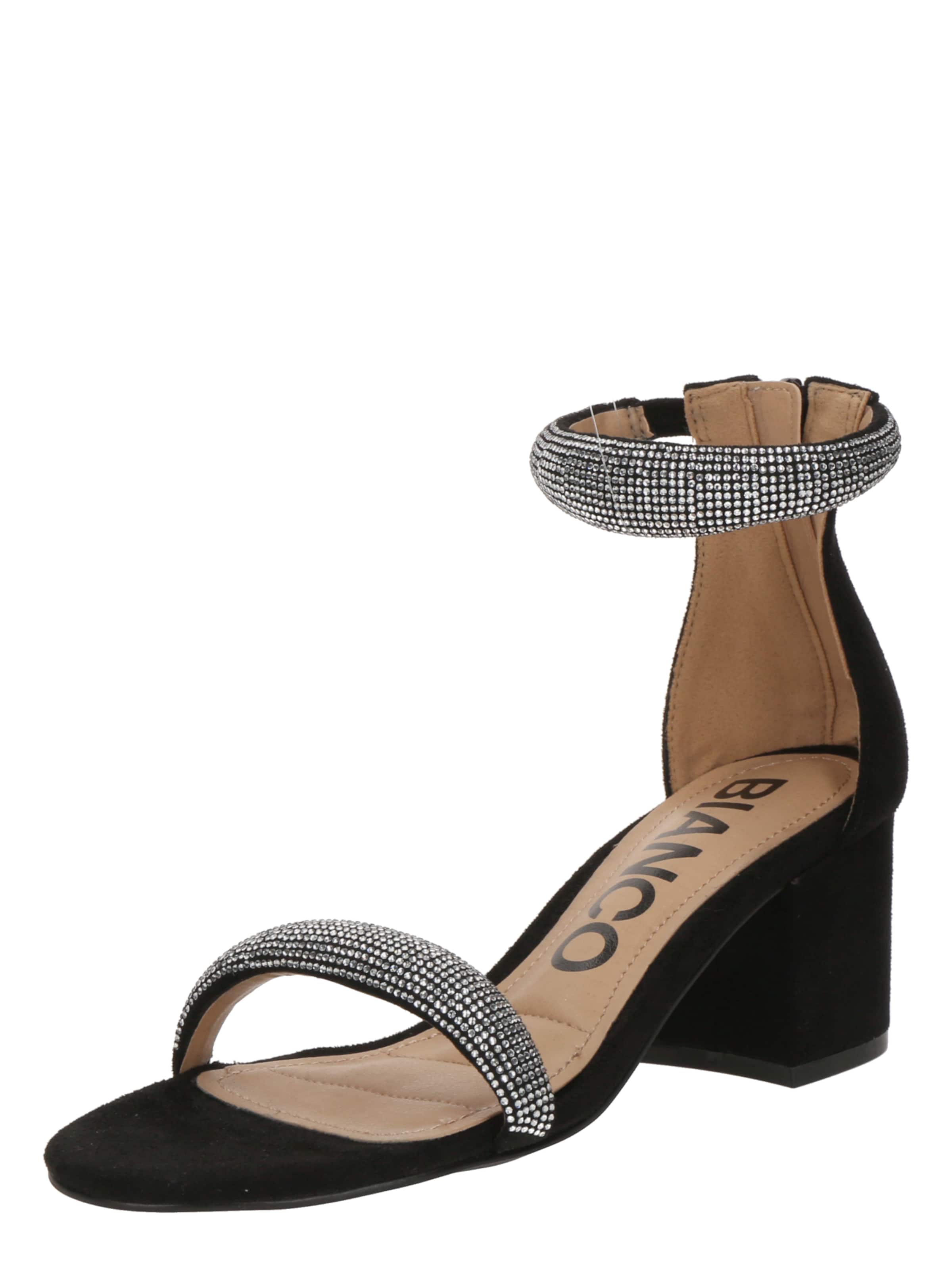 Bianco Páskové sandály 'BIALISBON' – černá: přední strana