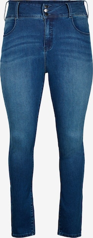 Zizzi Jeans 'BEA' in Blauw: voorkant