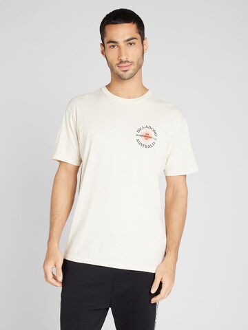 Tricou 'CONNECTION' de la BILLABONG pe alb: față