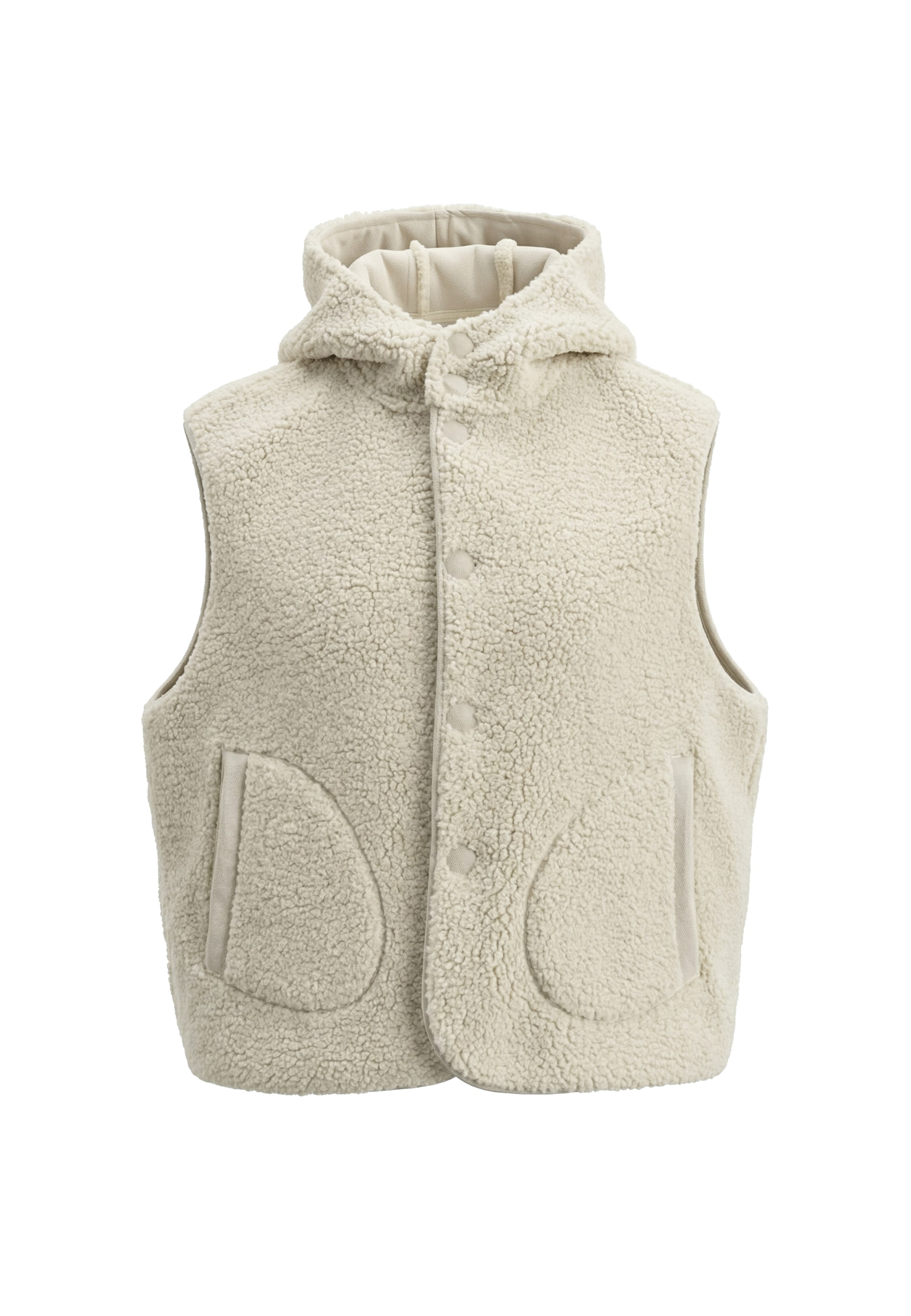 MYMO Weste in Beige: Vorderseite