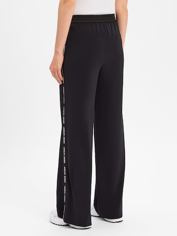Marc Cain Loosefit Broek 'Welkom' in Zwart