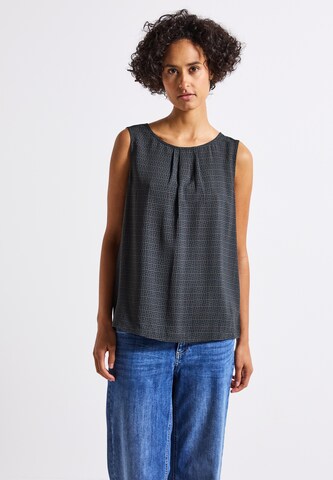 STREET ONE Blouse in Blue: front