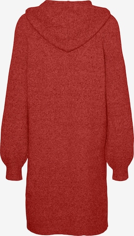 Robes en maille 'DOFFY' VERO MODA en rouge