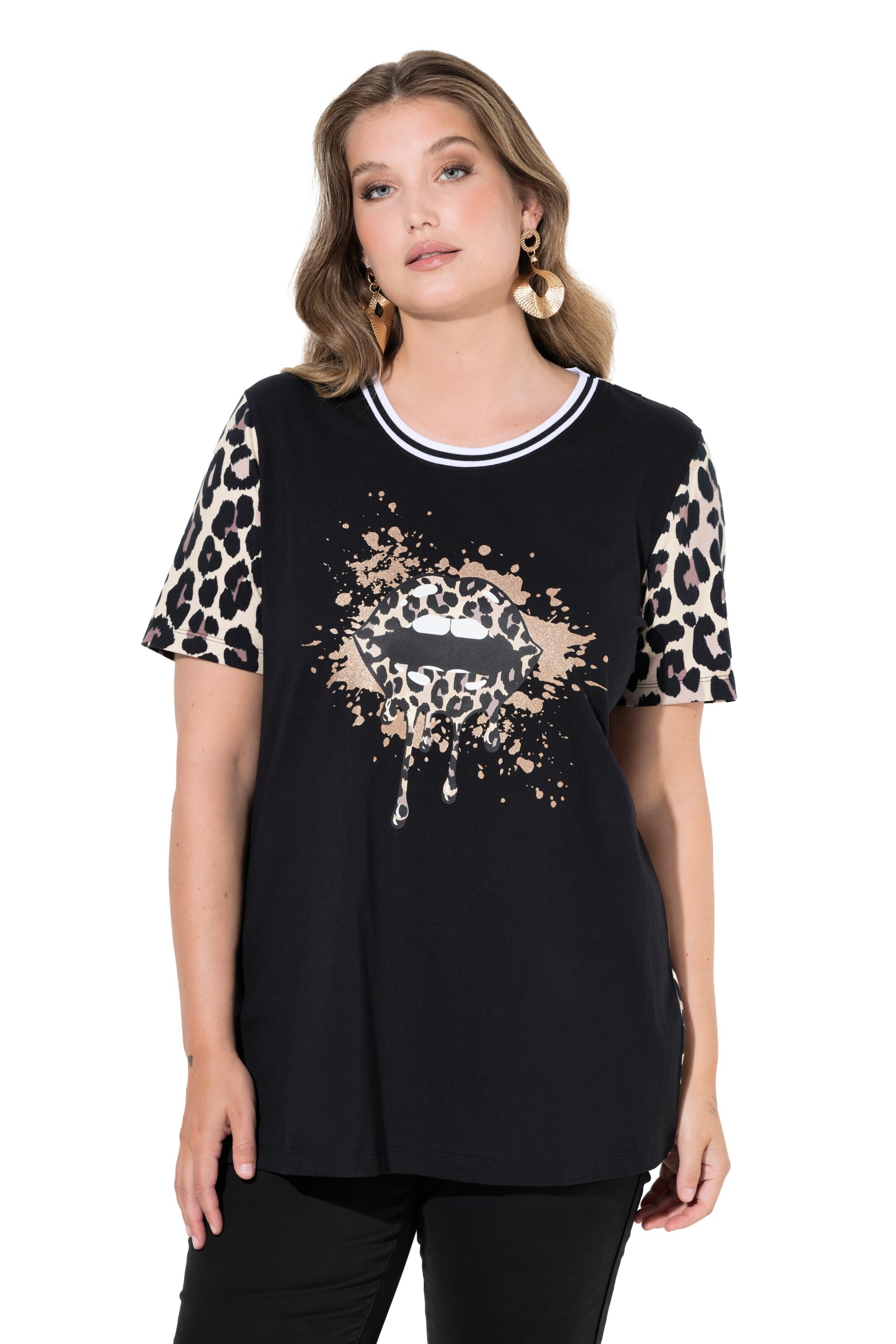 MIAMODA Shirt in Black: front